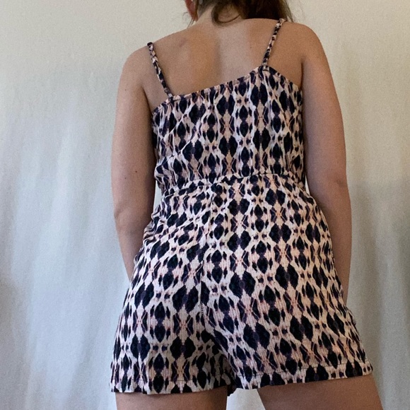 Button-Down Romper - Picture 2 of 4